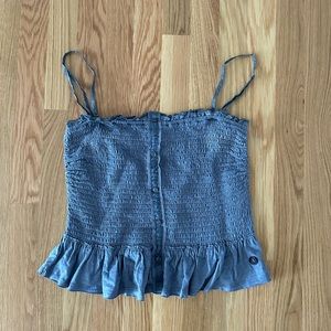 Abercrombie Smocked Top Size L